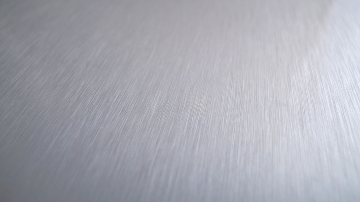 Brushed Stainless Steel Sheet Metal Background